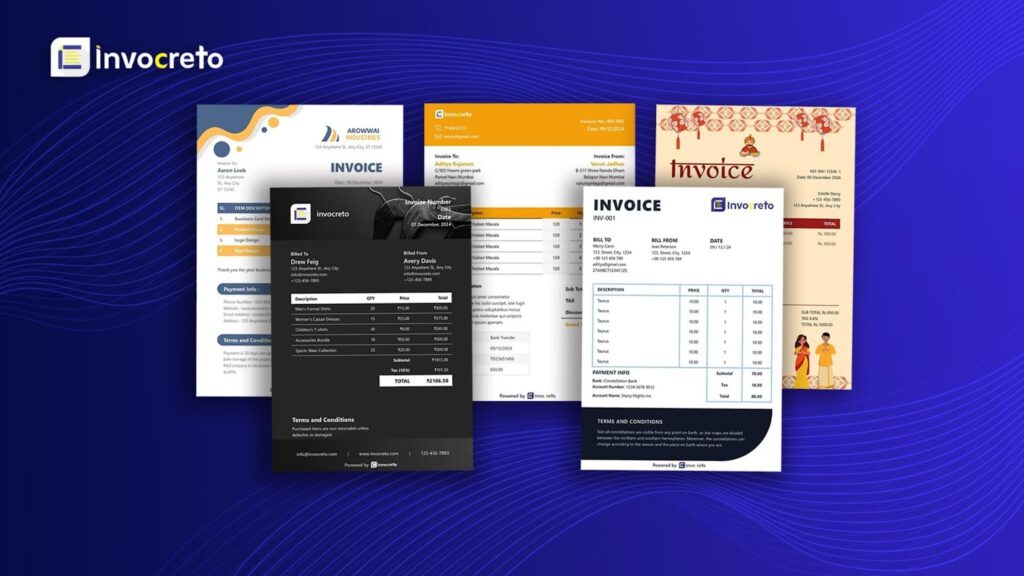 Invoice Templates for Businesses 