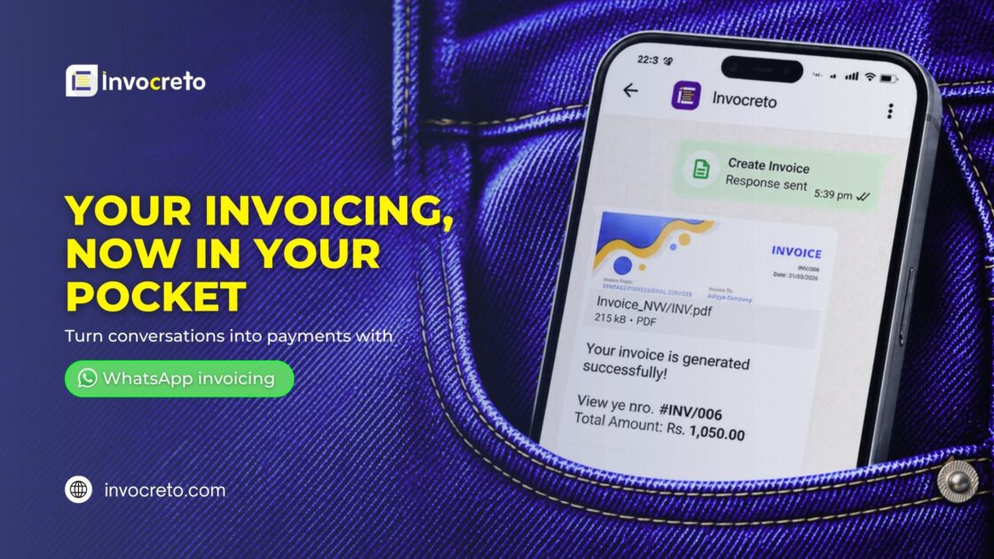 Invoicing in Your Pocket: Create Invoices and Collect Payments on WhatsApp