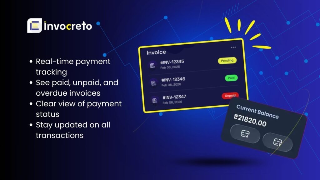Smart payment tracking: