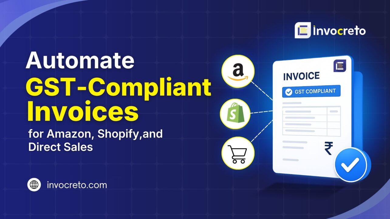 Invoice automation software for Amazon, Shopify, and Direct Sales