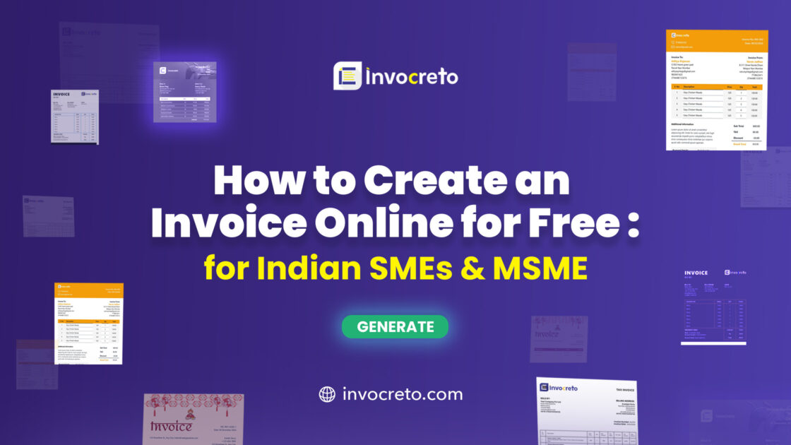 How to Create Invoice Online for Free: Step-by-Step Guide
