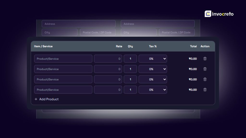 Step 5: Add Products or Services