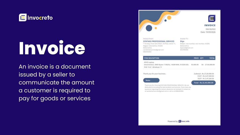 What Is an Invoice?