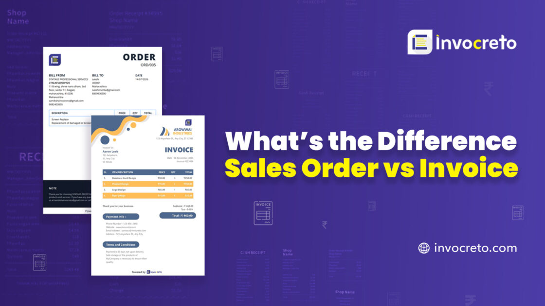 What’s the Difference Between a Sales Order and an Invoice?