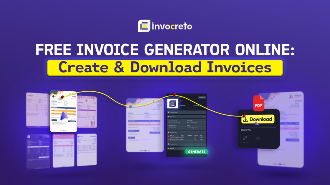 Free Invoice Generator Online: Create & Download PDF Invoices