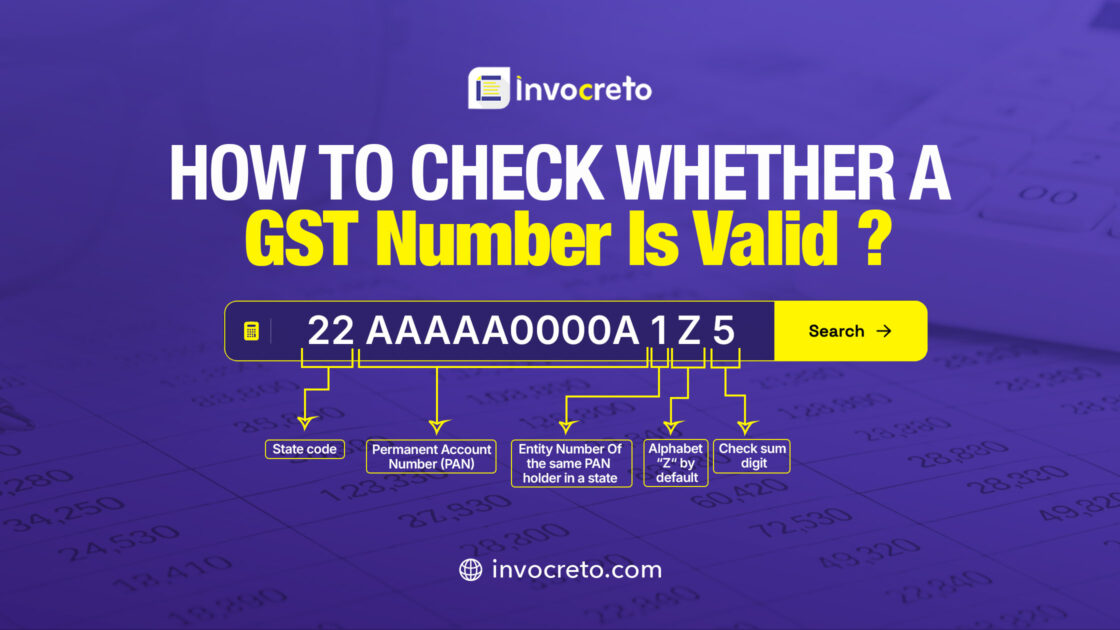 How to Check Whether a GST Number Is Valid